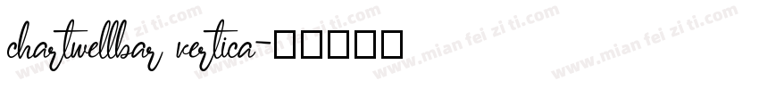 chartwellbar vertica字体转换